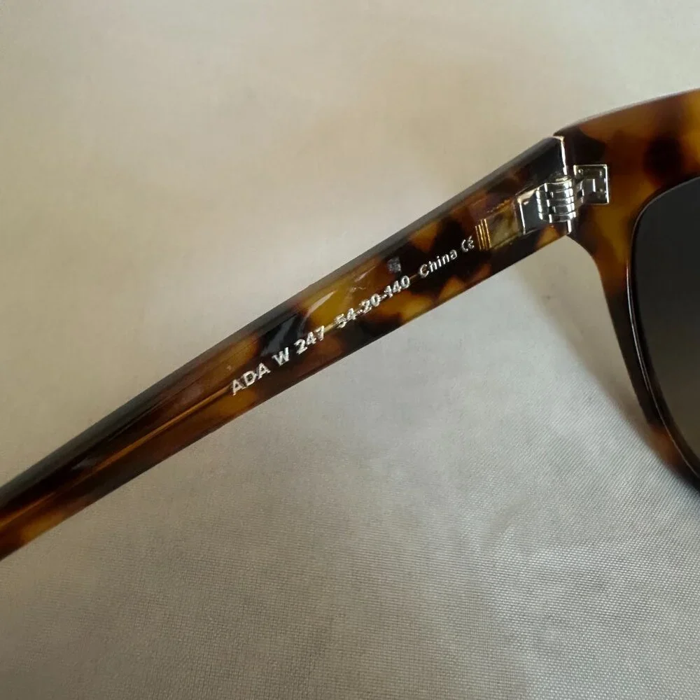 Warby Parker Tortoiseshell Sunglasses with Brown Lenses
